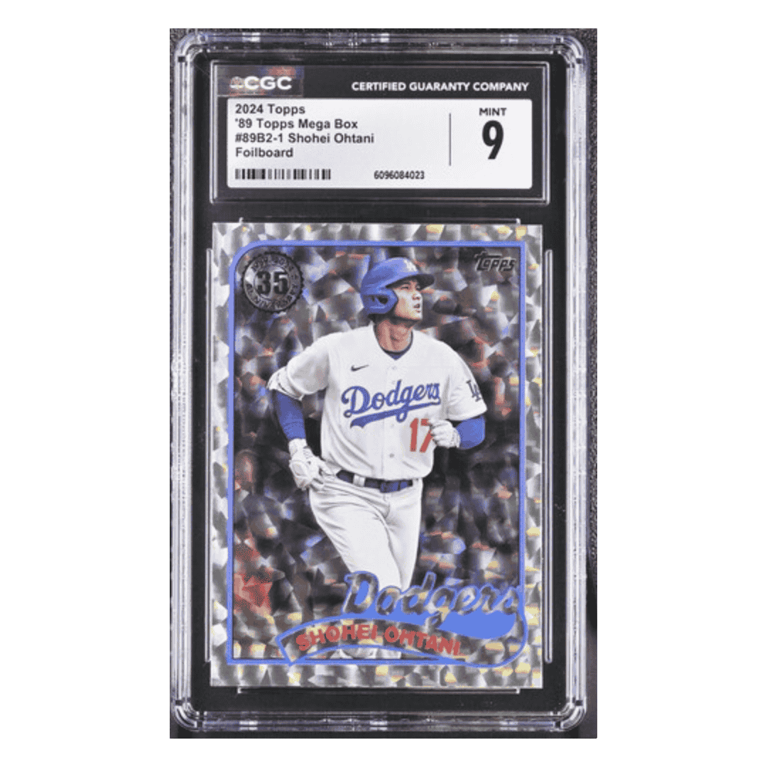Shohei Ohtani CGC 9 2024 Topps '89 Mega Box Foilboard Card #89B2-1