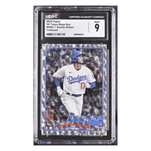Shohei Ohtani CGC 9 2024 Topps '89 Mega Box Foilboard Card #89B2-1