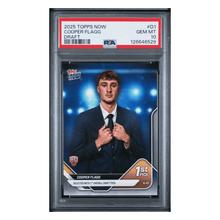 Cooper Flagg PSA 10 2025 Topps Now Draft Rookie RC Card #D1