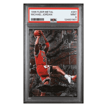 Michael Jordan PSA 9 1996 Fleer Metal Card #241