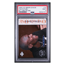 Michael Jordan PSA 9 1995 Upper Deck Minor League MJ One on One Card #10