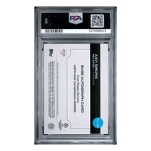 Xavi Simons PSA 10 2024-25 Topps Chrome UEFA Club Competitions Autograph Gold Lava #d/ 50 Card #XS