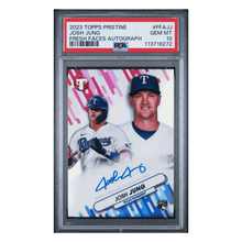 Josh Jung PSA 10 2023 Topps Pristine Fresh Faces Autograph Card #FFAJJ