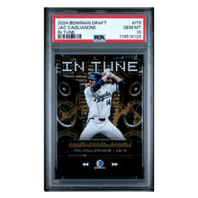 Jac Caglianone PSA 10 2024 Topps Bowman Draft In Tune Card #IT5