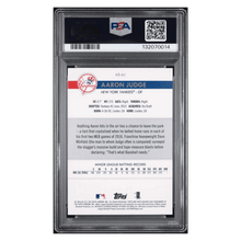 Aaron Judge PSA 10 2017 Topps Archives Snapshots RC Card #ASAJ