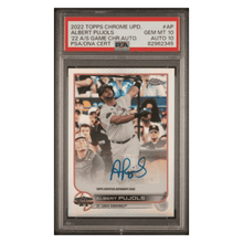 Albert Pujols PSA 10 2022 Topps Chrome Update 2022 All Star Game Chrome Autograph Card #AP