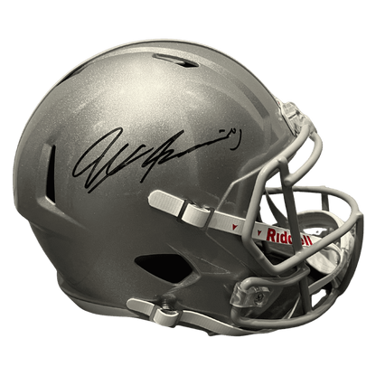 Jaxon Smith-Njigba Ohio State Buckeyes Autographed Full Size Speed Replica Helmet - Beckett COA