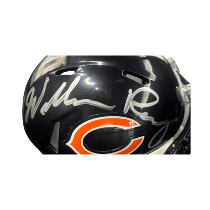 William Perry Chicago Bears Autographed Mini Speed Helmet - Beckett COA