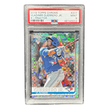Vladimir Guerrero Jr PSA 9 2019 Topps Chrome X-Fractor Rookie RC Card #201