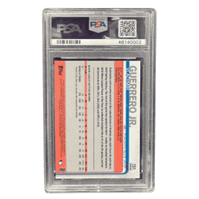 Vladimir Guerrero Jr PSA 9 2019 Topps Chrome X-Fractor Rookie RC Card #201