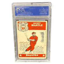 Mickey Mantle PSA 6 1959 Topps All Star Card #564