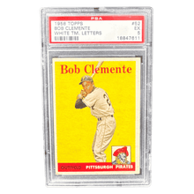 Bob Clemente PSA 5 1958 Topps White TM. Letters Card #52