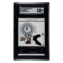 Tom Brady SGC 10 2011 Panini Playoff National Treasures NFL Greatest #d/ 99 Card #24