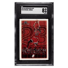 Michael Jordan SGC 8 1999-00 Upper Deck MVP Card #184