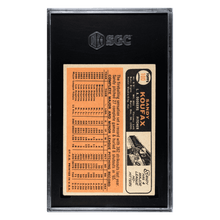 Sandy Koufax SGC 4 1966 Topps Card #100