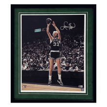 Larry Bird Boston Celtics Autographed Framed 16x20 Photo - Beckett COA