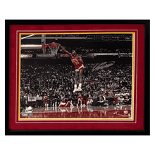 Dominique Wilkins Atlanta Hawks Autographed Framed 16x20 Photo - Beckett COA