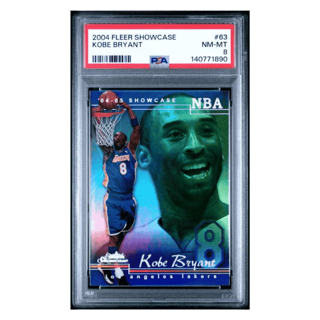 Kobe Bryant PSA 8 2004 Fleer Showcase Card #63
