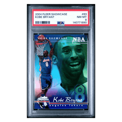 Kobe Bryant PSA 8 2004 Fleer Showcase Card #63