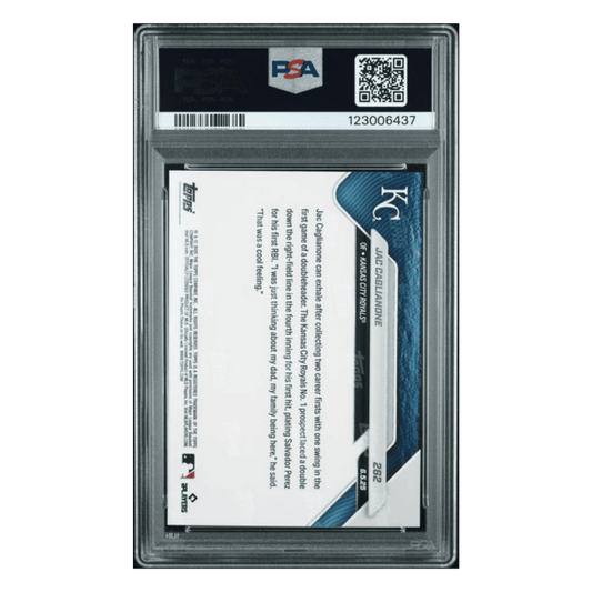 Jac Caglianone PSA 10 2025 Topps Now Card #262
