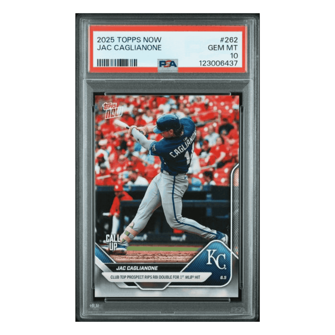 Jac Caglianone PSA 10 2025 Topps Now Card #262