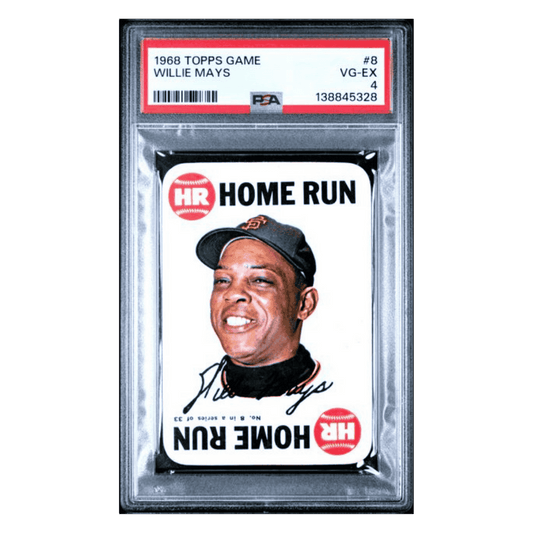 Willie Mays PSA 4 1968 Topps Game Card #8