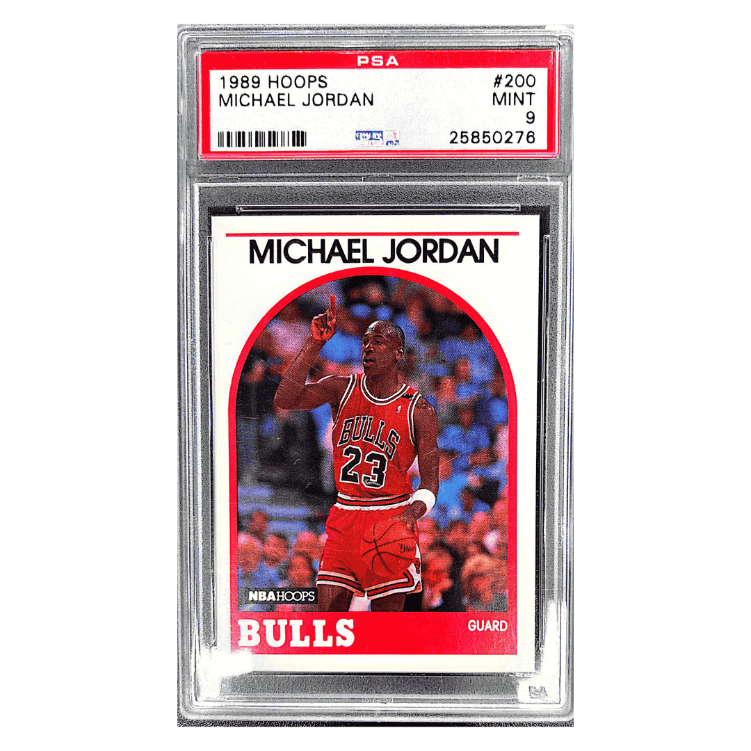 Michael Jordan PSA 9 1989 Hoops Card #200