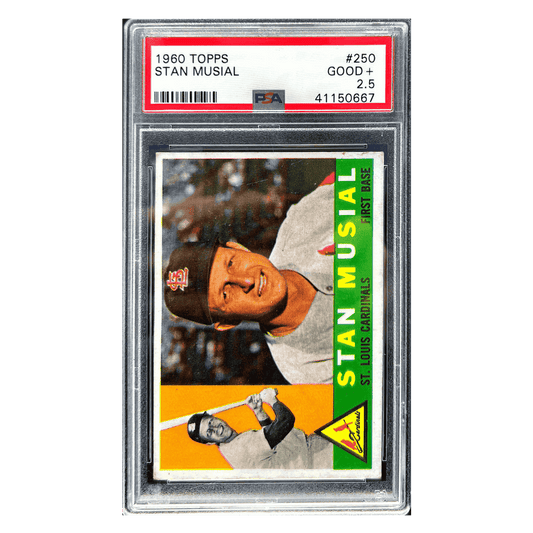 Stan Musial PSA 2.5 1960 Topps Card #250