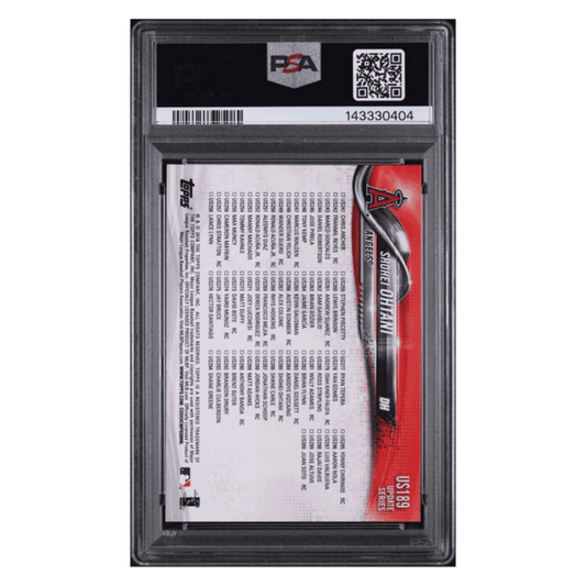 Shohei Ohtani PSA 9 2018 Topps Update Card #US189