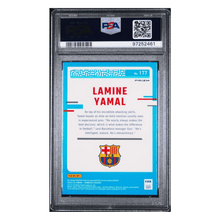 Lamine Yamal PSA 10 2023-24 Panini Donruss FIFA Optic Holo Rated Rookie Card #177