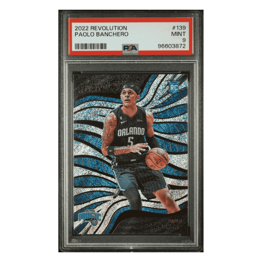 Paolo Banchero PSA 9 2022 Panini Revolution Rookie RC Card #139
