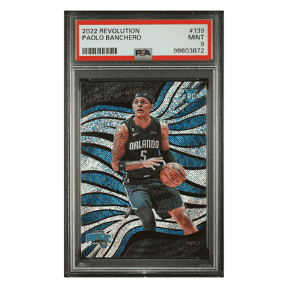 Paolo Banchero PSA 9 2022 Panini Revolution Rookie RC Card #139