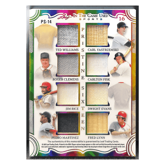 2025 Leaf In The Game Used Sports #3/ 5 Card #PS-14