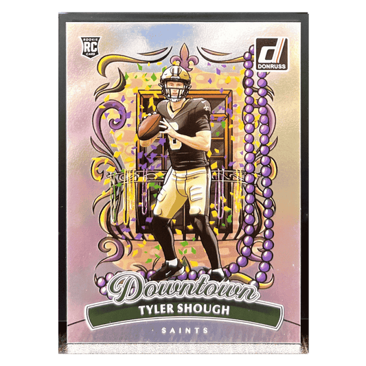Tyler Shough 2025 Panini Donruss Downtown! Rookie RC Card #19