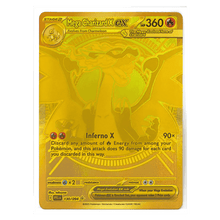 Mega Charizard X ex Pokemon Phantasmal Flames Holo Rare Card #130/094