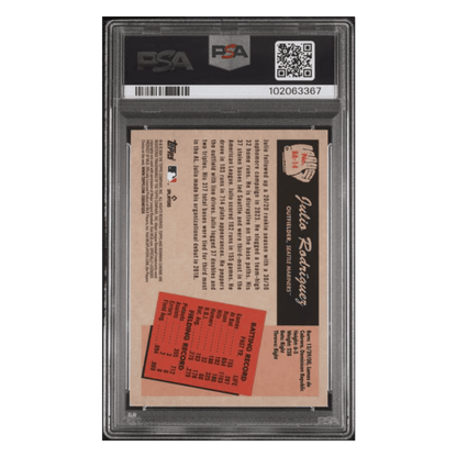 Julio Rodriguez PSA 10 2024 Topps Bowman 1955 Bowman Anime Card #BA14