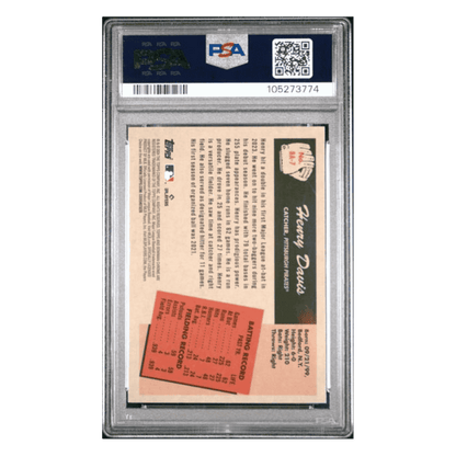 Henry Davis PSA 10 2024 Topps Bowman 1955 Bowman Anime Rookie RC Card #BA7