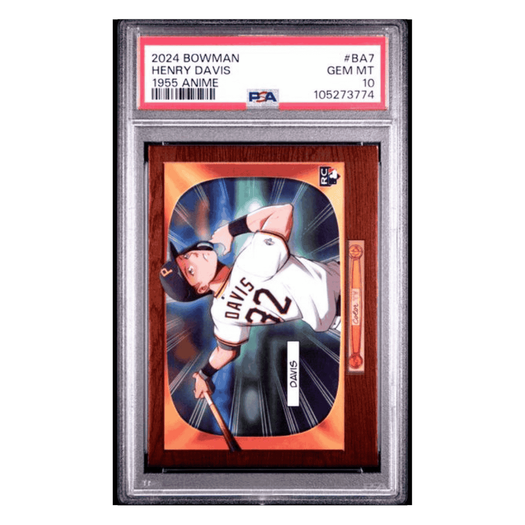 Henry Davis PSA 10 2024 Topps Bowman 1955 Bowman Anime Rookie RC Card #BA7