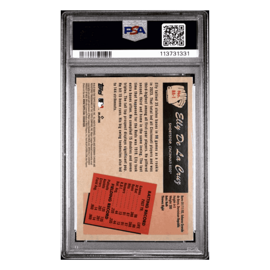 Elly De La Cruz PSA 10 2024 Topps Bowman 1955 Bowman Anime Rookie RC Card #BA1