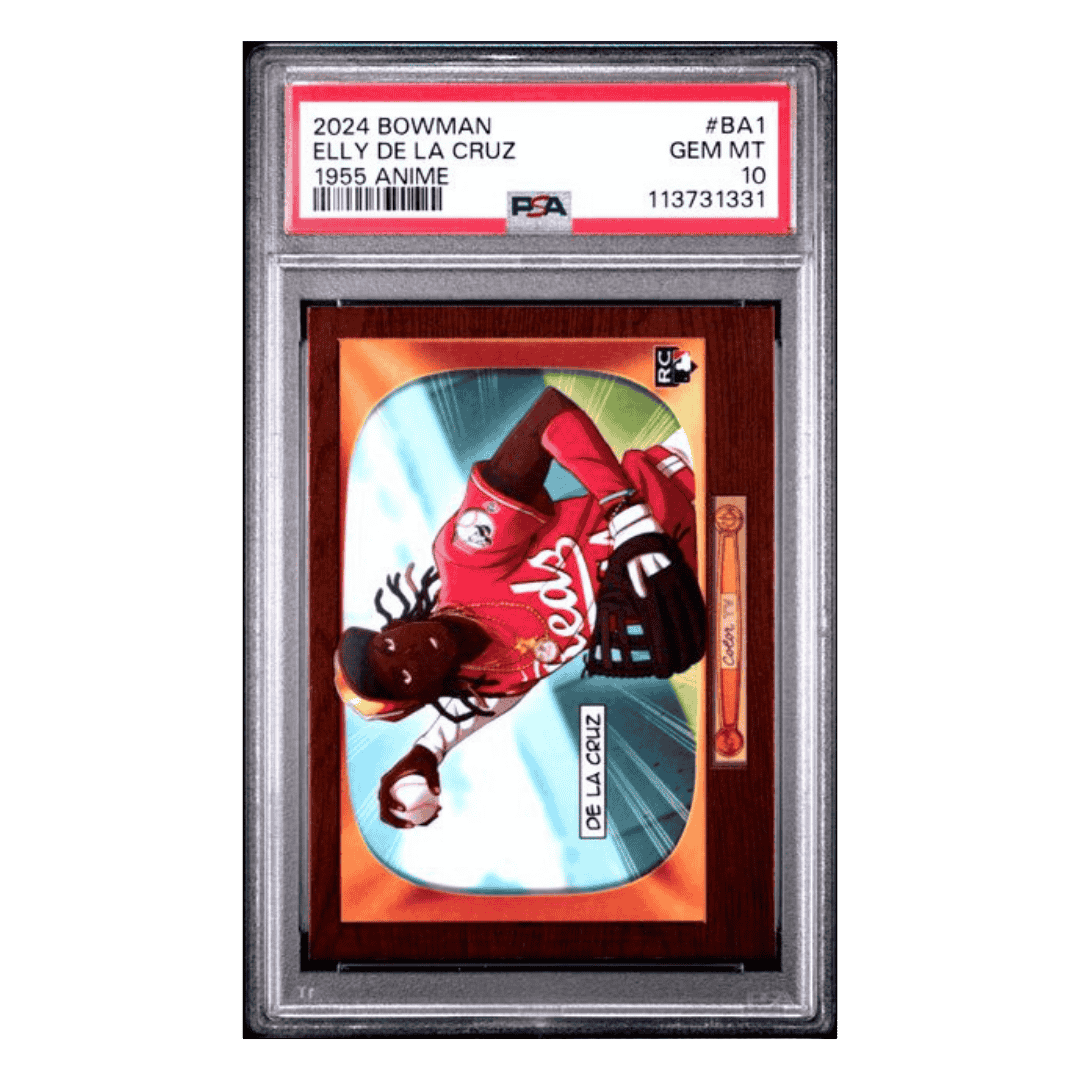 Elly De La Cruz PSA 10 2024 Topps Bowman 1955 Bowman Anime Rookie RC Card #BA1