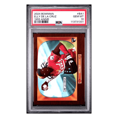Elly De La Cruz PSA 10 2024 Topps Bowman 1955 Bowman Anime Rookie RC Card #BA1