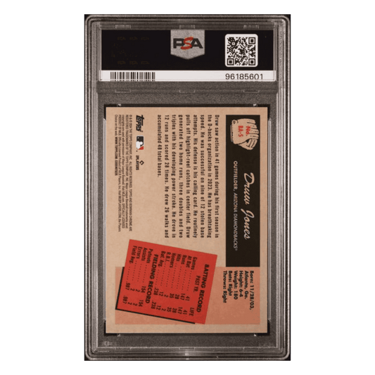 Drew Jones PSA 10 2024 Topps Bowman 1955 Bowman Anime Card #BA5