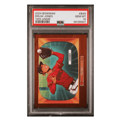 Drew Jones PSA 10 2024 Topps Bowman 1955 Bowman Anime Card #BA5