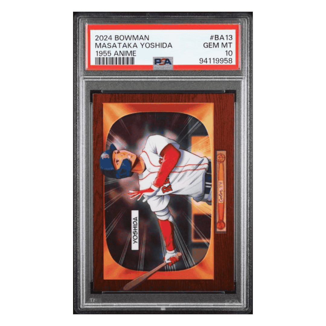 Masataka Yoshida PSA 10 2024 Topps Bowman 1955 Bowman Anime Card #BA13