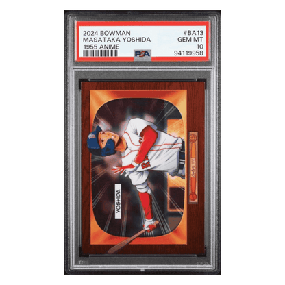Masataka Yoshida PSA 10 2024 Topps Bowman 1955 Bowman Anime Card #BA13