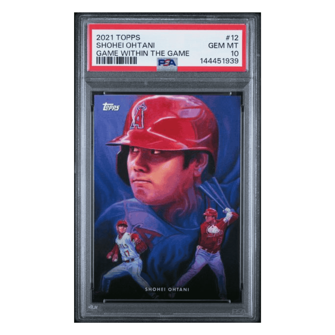 Shohei Ohtani PSA 10 2021 Topps Game Within The Game Card #12