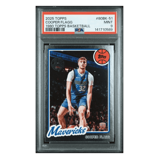 Cooper Flagg PSA 9 2025 Topps 1980 Topps Basketball Card #80BK-51