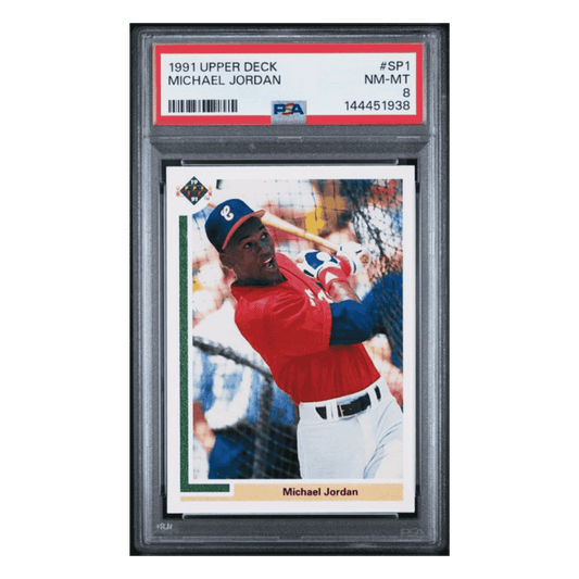 Michael Jordan PSA 8 1991 Upper Deck Card #SP1