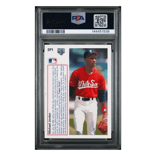 Michael Jordan PSA 8 1991 Upper Deck Card #SP1