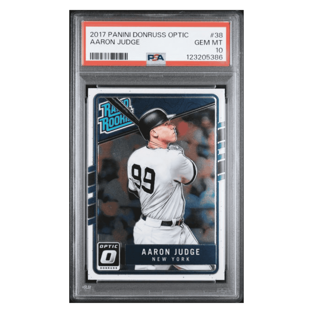 Aaron Judge PSA 10 2017 Panini Donruss Optic Rated Rookie Card #38